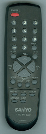 SANYO 076E0RU01A Genuine OEM original Remote
