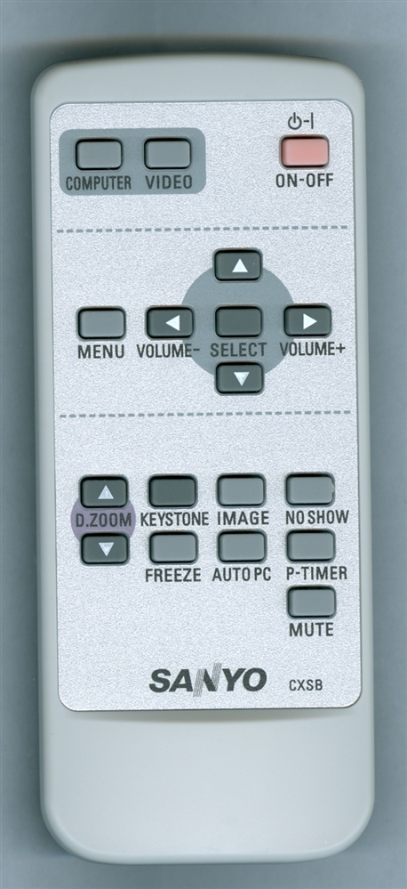 SANYO 645 069 4998 CXSB Genuine OEM original Remote