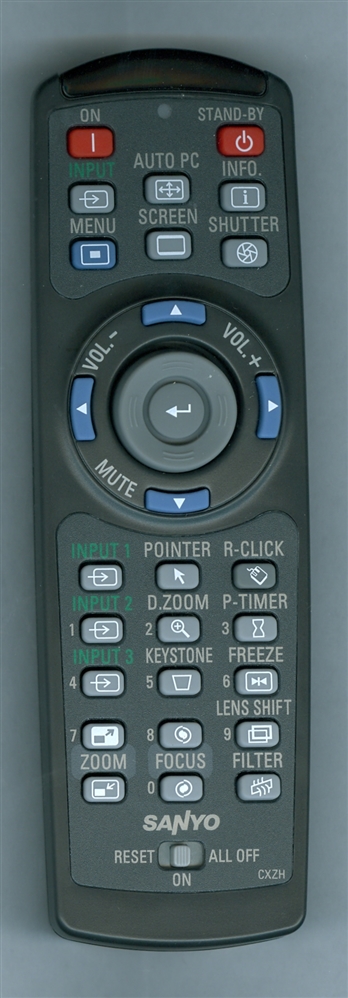 SANYO 645 097 4069 CXZH Genuine  OEM original Remote