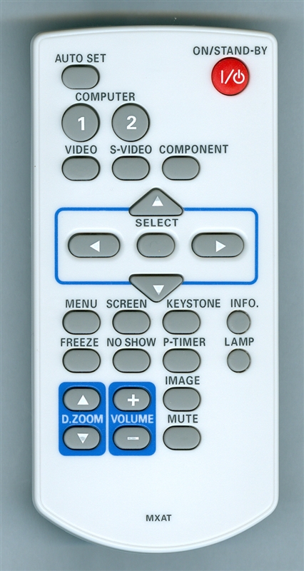 SANYO 645 101 0766 MXAT Genuine  OEM original Remote