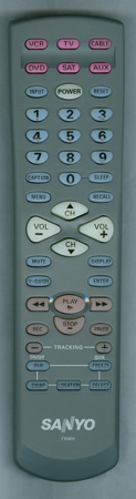 SANYO FXWH Genuine OEM original Remote