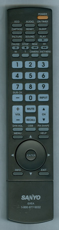 SANYO GXEA Genuine OEM original Remote