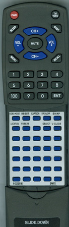 SANYO 610 032 6196 FXPM replacement Redi Remote