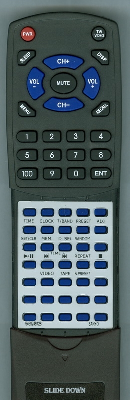 SANYO 645 024 6128 RB-F210 replacement Redi Remote