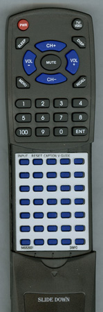 SANYO 645 052 5001 FXWB replacement Redi Remote