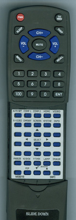 SANYO 645 099 3190 MXAC replacement Redi Remote