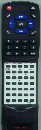 SANYO GXBG replacement Redi Remote