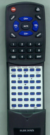 SANYO GXCC replacement Redi Remote