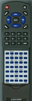 SANYO NC300UH NC300 replacement Redi Remote