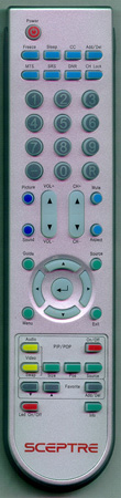 SCEPTRE 8A29050 Genuine OEM original Remote