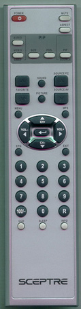 SCEPTRE X32SVNAGAII Genuine  OEM original Remote