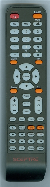 SCEPTRE KR002Y003 Genuine OEM original Remote