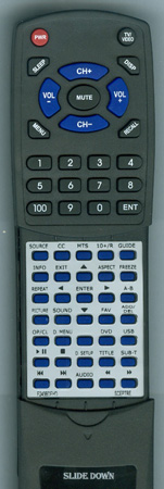 SCEPTRE KR002Y003 replacement Redi Remote