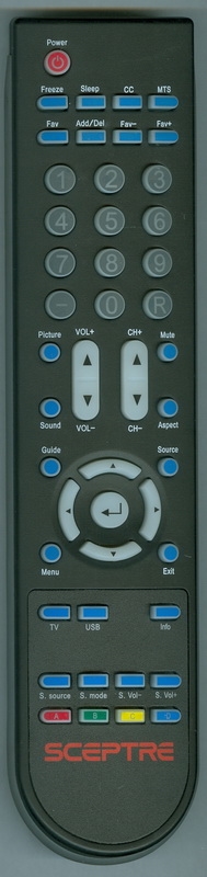 SCEPTRE X408BVFHDU Genuine  OEM original Remote