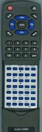 SEIKI LC32B56 replacement Redi Remote