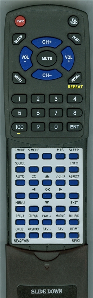 SEIKI 845-045-03B01 replacement Redi Remote