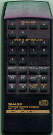 SHARP 91U1813398 Genuine  OEM original Remote