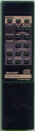 SHARP 92LR-CONT1589A RCONT1589A Genuine  OEM original Remote