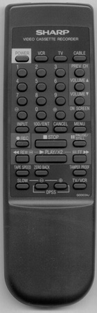 SHARP RRMCG0003AJSA G0003AJ Genuine  OEM original Remote