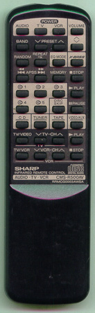 SHARP RRMCG0003AWSA RRMCG0003AWSA Genuine OEM original Remote
