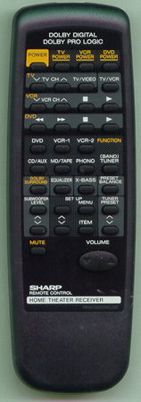 SHARP RRMCG0004SJSA RRMCG0004SJSA Genuine OEM original Remote