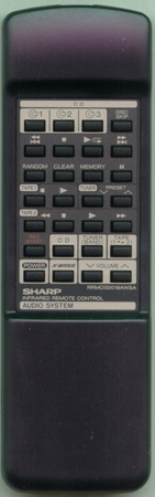 SHARP RRMCG0019AWSA RRMCG0019AWSA Genuine  OEM original Remote