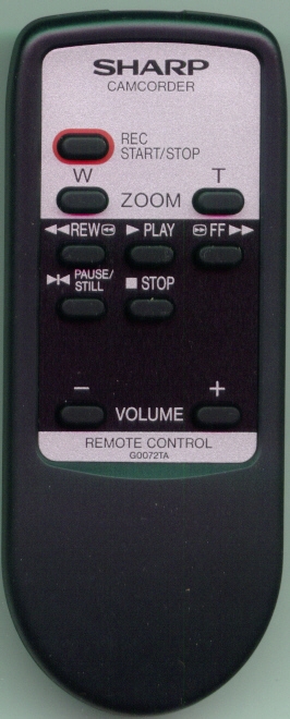 SHARP RRMCG0072TASA G0072TA Refurbished Genuine OEM Original Remote