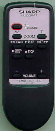 SHARP RRMCG0085TASA G0085TA Genuine OEM original Remote