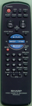 SHARP RRMCG0062AJSA Genuine OEM original Remote