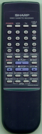 SHARP RRMCG0118AJSA RRMCG0118AJSA Genuine OEM original Remote