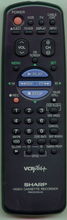 SHARP RRMCG0120AJSA Genuine OEM original Remote