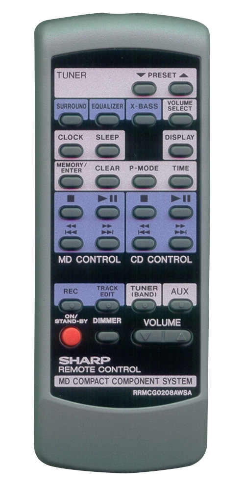 SHARP RRMCG0208AWSA RRMCG0208AWSA Genuine OEM original Remote