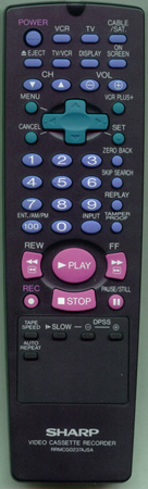 SHARP RRMCG0237AJSA RRMCG0237AJSA Genuine  OEM original Remote