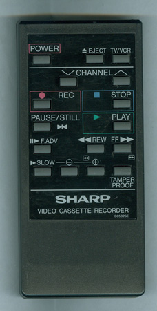 SHARP RRMCG0531GESA G0532GE Genuine  OEM original Remote