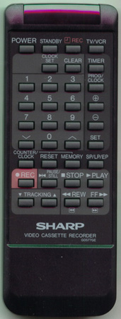 SHARP RRMCG0577GESA G0577GE Genuine  OEM original Remote