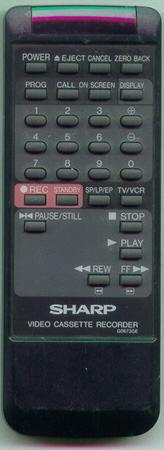 SHARP RRMCG0673GESA G0673GE Genuine  OEM original Remote