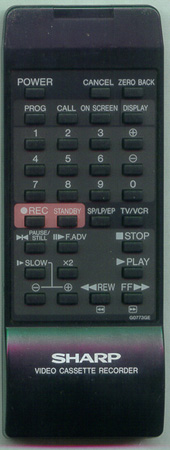 SHARP RRMCG0773GESA G0773GE Genuine OEM original Remote