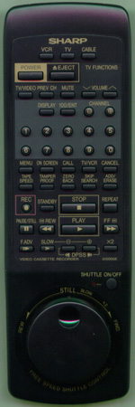 SHARP RRMCG1000GESA Genuine  OEM original Remote