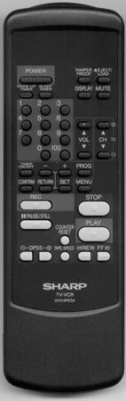 SHARP RRMCG1014PESA G1014PESA Genuine OEM original Remote