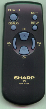 SHARP RRMCG1017CESA G1017CESA Genuine  OEM original Remote