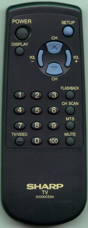 SHARP RRMCG1030CESA G1030CESA Genuine OEM original Remote