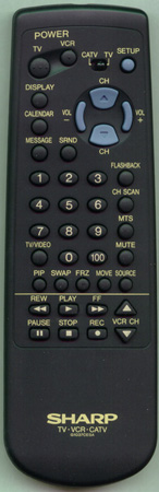 SHARP RRMCG1037CESA G1037CESA Genuine OEM original Remote