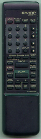 SHARP RRMCG1046PESA Genuine  OEM original Remote