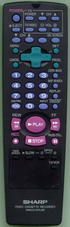 SHARP RRMCG1197AJSB RRMCG1197AJSB Genuine  OEM original Remote