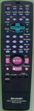 SHARP RRMCG1237AJSB RRMCG1237AJSB Genuine  OEM original Remote