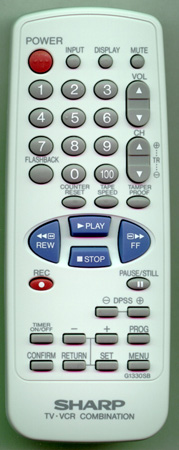 SHARP RRMCG1330PESB G1330SB Genuine OEM original Remote