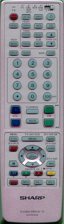 SHARP RRMCG1678CESA G1678CESA Genuine  OEM original Remote