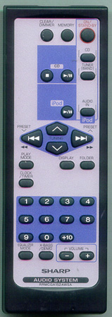 SHARP RRMCGA152AWSA Genuine OEM original Remote