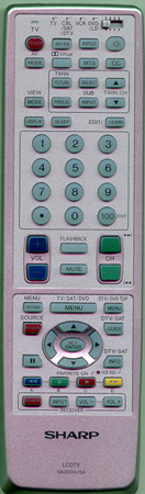 SHARP RRMCGA203WJSA GA203WJSA Genuine  OEM original Remote