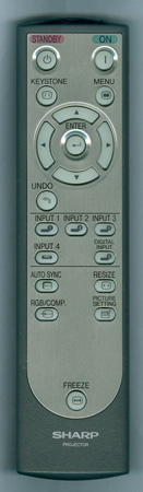 SHARP RRMCGA218WJSA GA218WJSA Genuine OEM original Remote